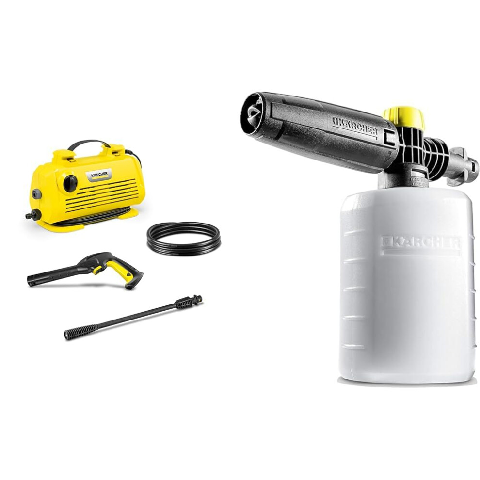 Kärcher Bundle Of K 2 Horizontal Pressure Washer + Fj6 Foam