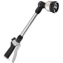 FANHAO Watering Wand Heavy Duty, 16 Inches Metal Garden Hose Wand