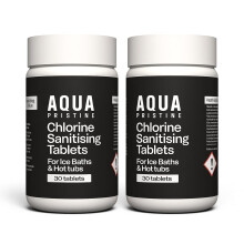 Aqua Pristine Chlorine Tablets for Ice Bath & Hot Tub Cleaner | Multifunction Chlorine Tablets | Cold Plunge Water Treatment | Ice Bath Cleaner | Fas