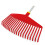 WOLF Garten WOLF-Garten UIMC Multi-Change Leaf Rake Lawn Care Tool Head, Red, 1