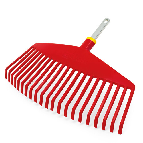 WOLF Garten WOLF-Garten UIMC Multi-Change Leaf Rake Lawn Care Tool Head, Red,