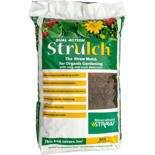 Strulch Mineralised Straw Mulch 100L