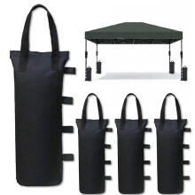 FRTAOOP Gazebo Weights Sand Bags: Filled Hold Oxford Wind Sandbags 4-pack for Keeping Sturdy Canopy Tent Legs - Outdoor for Patio Garden Beach Campin