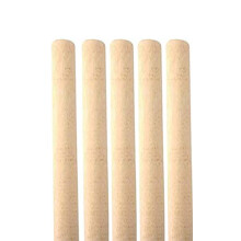 PACK OF 10 WOODEN BROOM HANDLES 4FT X 1 INCH 1/8