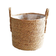 LSFYYDS Diameter of 30cm Seagrass Planter Basket, Natural Plant Pots