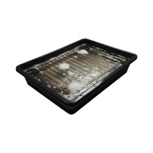 Optimal Products Large Oven Rack & Grill Soaking Cleaning Tray