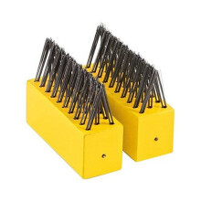 Wolf-Garten "FB-ME Weeding Brush Heads Set, Yellow/Black, 9x20x10
