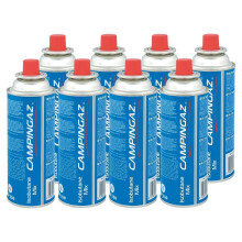 Campingaz CP 250 Valve Gas Cartridge - Isobutane Mix (Pack of 8)