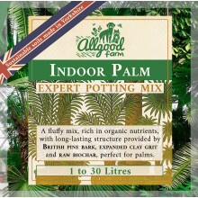 Allgood Farm Indoor Palm Soil - Expert Potting Soil Mix for Kentia, Areca, Chine