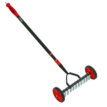 Darlac Lawn Scarifier, Manual Lawn Scarifying Tool for Gardens, Telescopic Handle 97cm-1.5m, Lawn Thatch and Moss Removal, Ref. DP