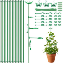 15 Pcs Plant Stakes, 11.8inch Adjustable Plant Support Stake Plant Sticks for In