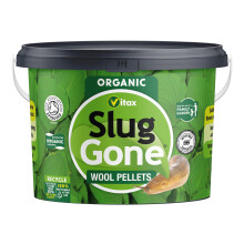 Vitax Slug Gone Wool Pellets, Natural, Organic Barrier To Protect Borders, Pots & Containers From Slugs And Snails, Long Lasting -