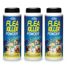 Pestshield 3 x Flea Killer Powder Crawling Insect Killer Indoor &