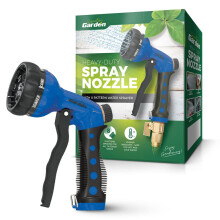 Signature Garden Heavy-Duty Nozzle, Comfort-Grip 8 Different Spray