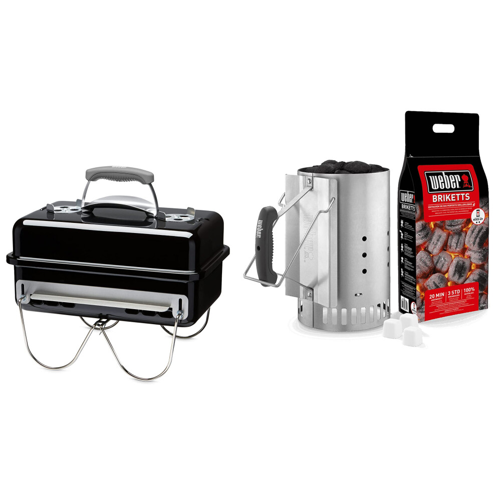 Weber 1131004 Go-Anywhere Portable Bbq, 415.0 Mm*550.0 Black