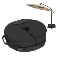 Brislut Parasol Base Weights Bag - Up to 40kg, Heavy Duty Cantilever Bases Weight for Banana Overhanging Parasol Cross Stand Extra Sandbags Weighted