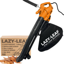 Lazy-Leaf - Leaf Blower and Vacuum - Powerful Corded Leaves Collector