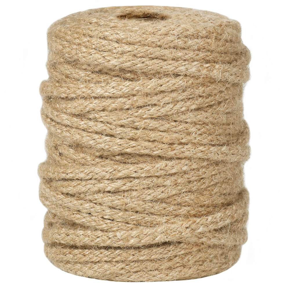 Tenn Well 5Mm Thick Jute Twine String, 30M Braided Jute Garden Rope 56241259