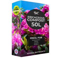 SIC Ericaceous Compost 50L – Peat-Free Acidic Soil & Potting Compost for Outdoor