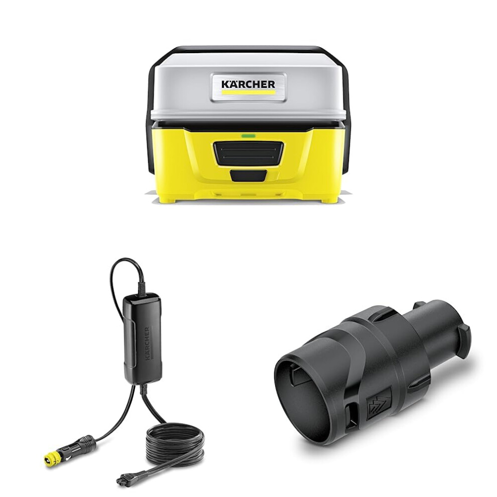 Kärcher Oc3 Portable Cleaner With In Car Adaptor And Cone Shower Black