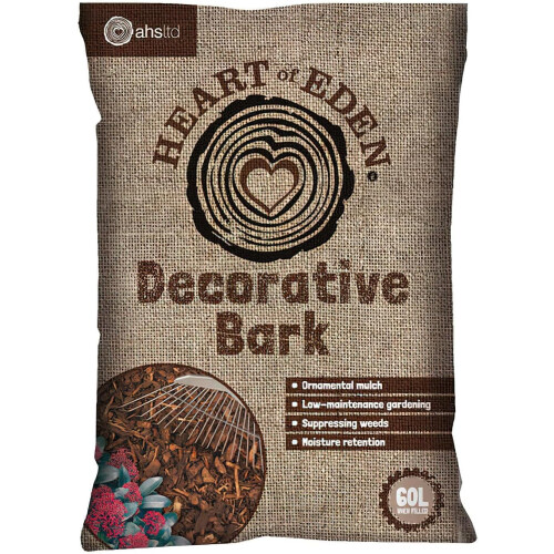 SuperGift.com Bark Mulch, Garden Mulch for Weed Control and Moisture