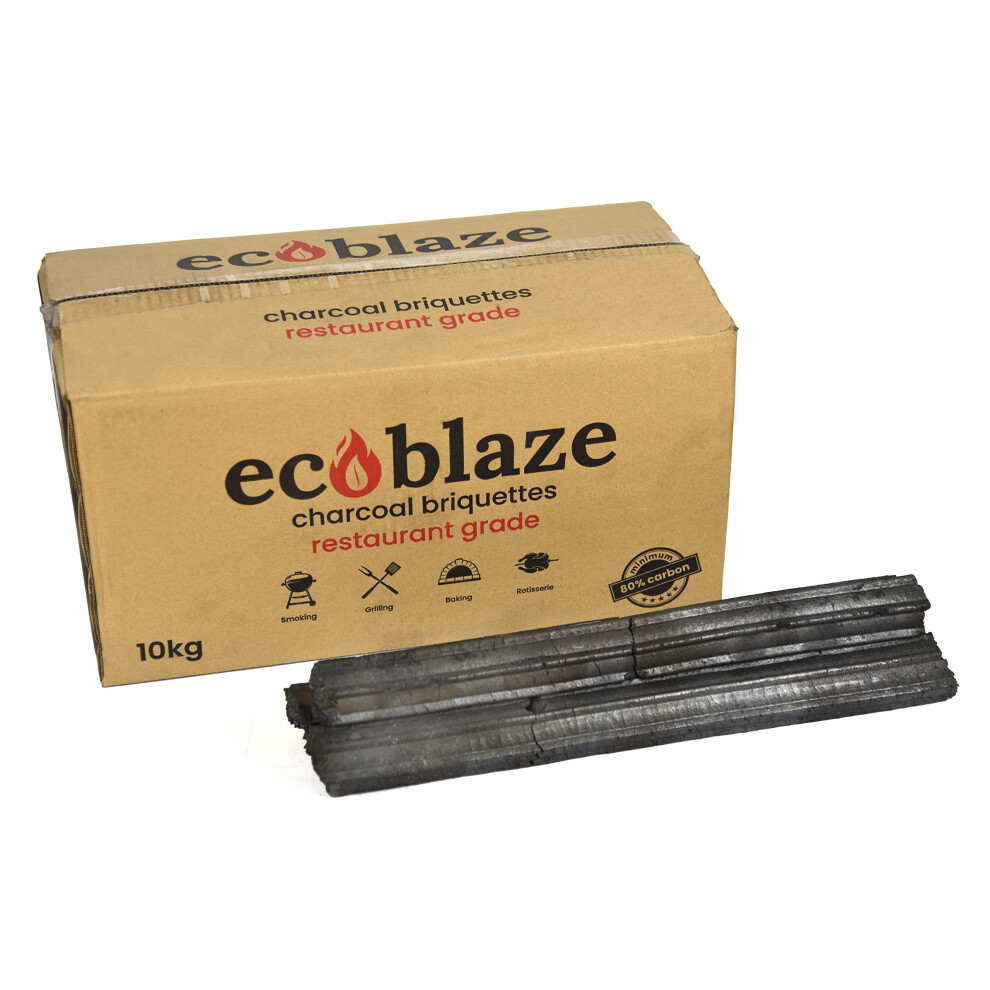 Ecoblaze Charcoal Briquettes - Ultimate Bbq And Grilling Charcoal Briquette - Restaurant Grade (Charcoal Briquettes, 10Kg) 74456949