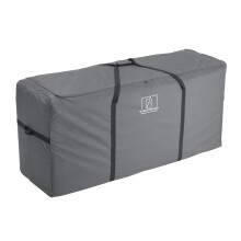 Barlborough Garden Cushion Protective Storage Bag Cover | Large 160 x 50 x 68cm | Outdoor Furniture Sofa Cushions Grey