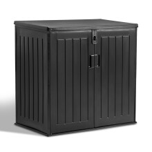 Outdoor Garden Storage Shed Storage Box with Lid, 775L All Weather