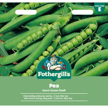 Mr Fothergill’s Pea Hurst Green Shaft, 300 Seeds, Mar-Jun, Green