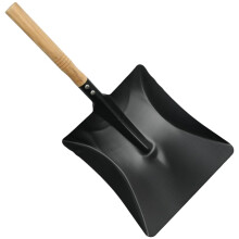Armo Heavy Duty Metal Coal Small Hand Shovel With Wooden Handle Fireside Dust Ash BBQ Gardening Spade Trowel 44CM