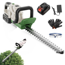 Hedge Trimmer Cordless with Battery and Charger, 21V 2600mAh