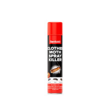 Rentokil PSC100 Clothes Moth Killer Spray, Black,4.8x4.8x23.7