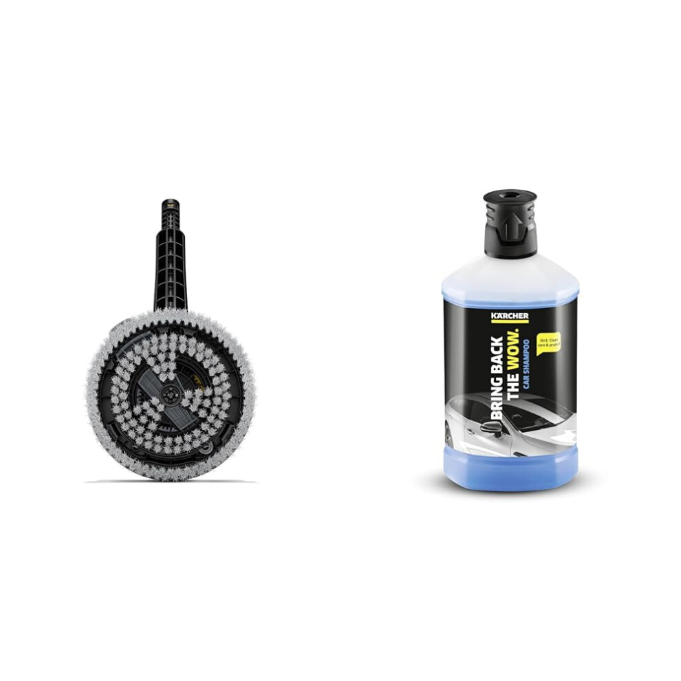 Kärcher Rotating Wash Brush Wb 130 With Universal Brush Attachment,