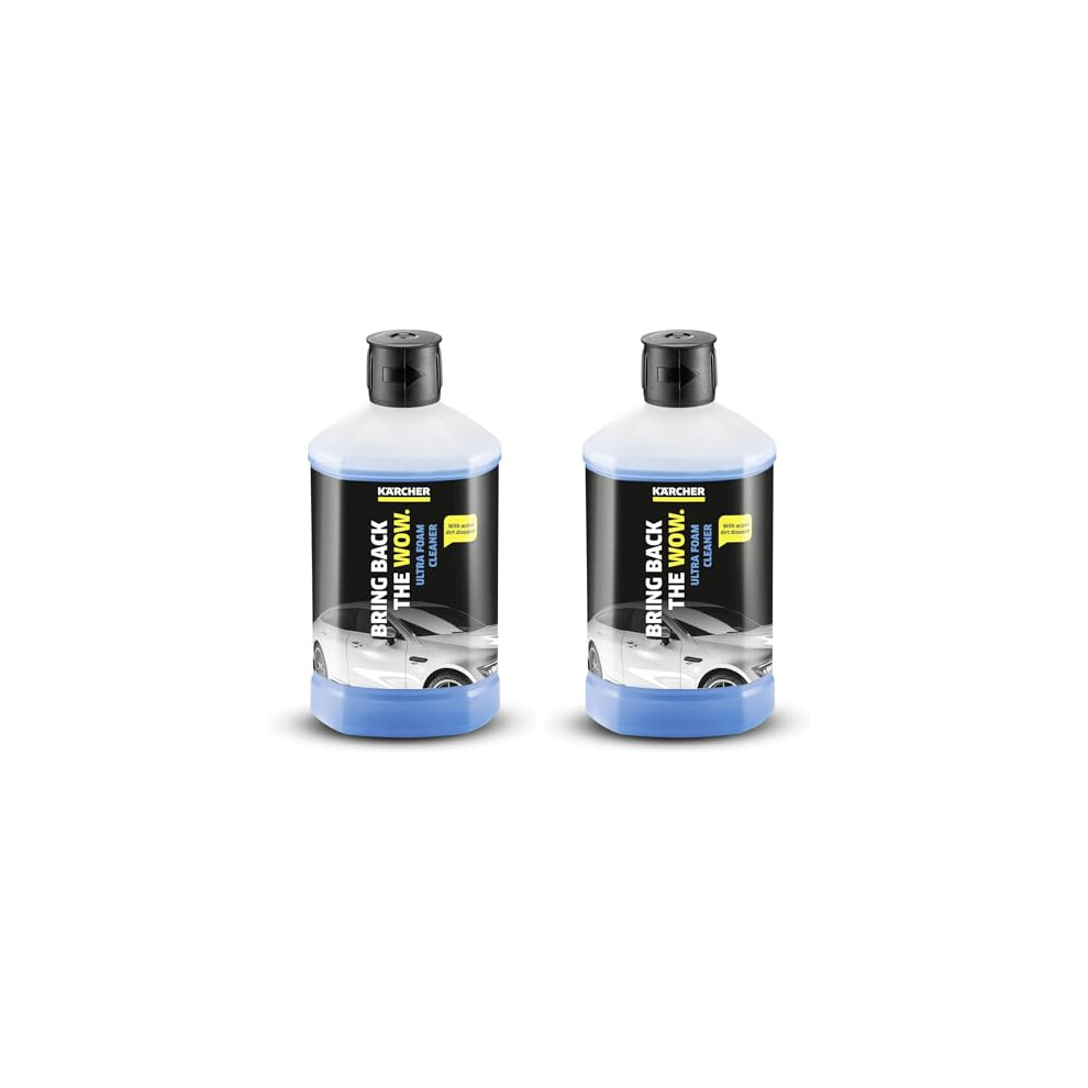 Kärcher 1 L Ultra Foam Cleaner, Pressure Washer Detergent (Pack Of