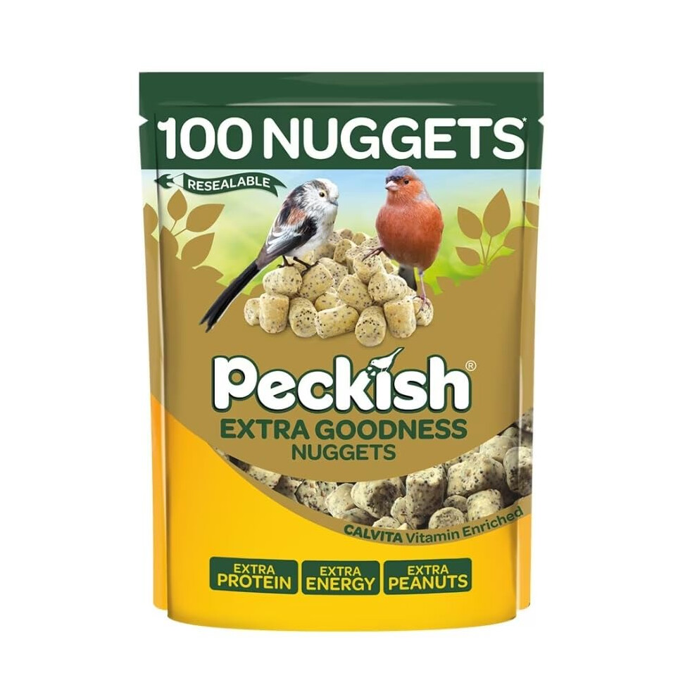 Peckish Extra Goodness Suet Nuggets, High In Energy, With Calvita