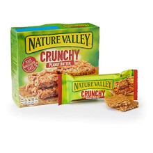 Nature Valley Crunchy Peanut Butter Cereal Bars 5 X 42g Pack Of 5