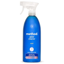 Method Glass Cleaner Spray Window And Stainless Steel Glass Spray Fresh And Vibrant Mint Scent Fragrance Pack of 1 828 ml