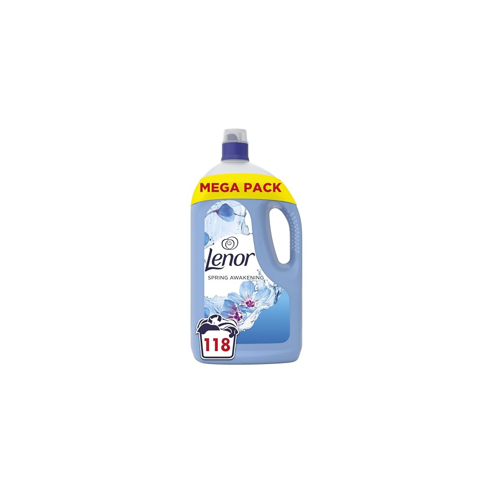 Lenor Fabric Conditioner 118 Washes Spring Awakening Provides Long Lasting Freshness With 24H Odour Defence
