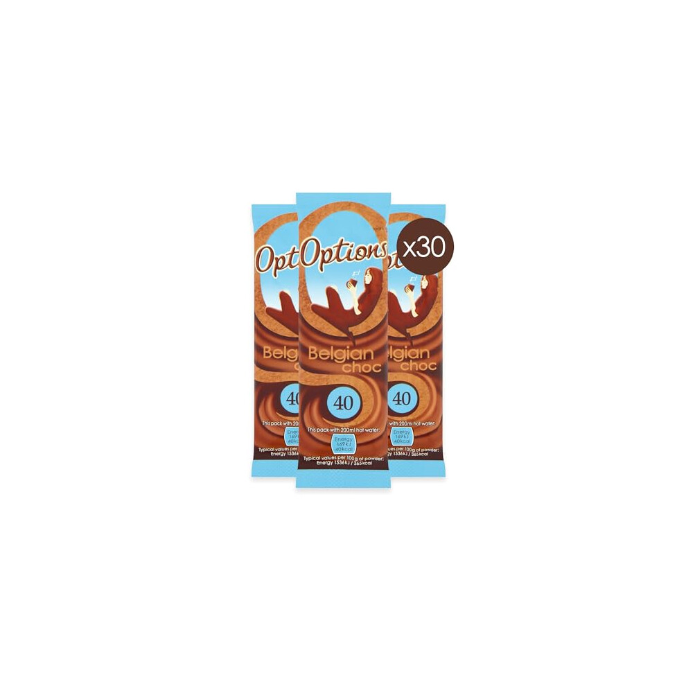 Twinings Options Belgian Chocolate Sachets Pack Of 30