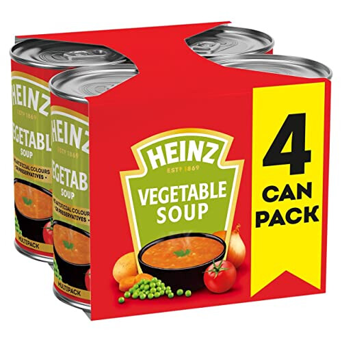 Heinz Heinz Vegetable Soup 4x400g