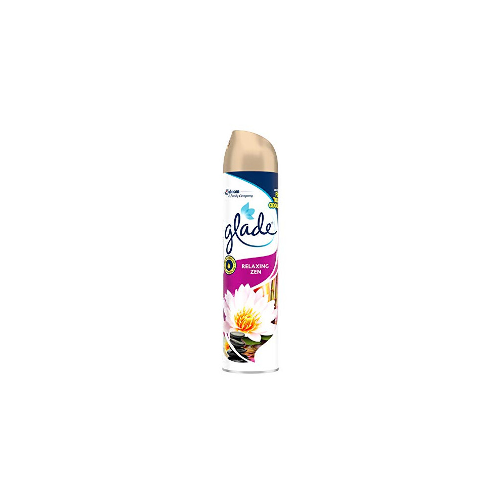 Glade Air Freshener Aerosol Room Spray Relaxing Zen 300Ml