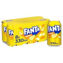 Fanta Lemon 8 x 330ml Official Beetle juice Packaging may vary