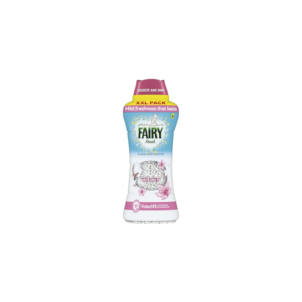 Fairy Inwash Scent Booster 735G Cherry Blossom Nordic Cotton Mild Freshness That Lasts Voted No1 For Sensitive Skin