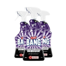Cillit Bang Black Mould Remover Spray Removes Mould Mildew Dirt Size 750ml Pack of 3 Packaging may vary