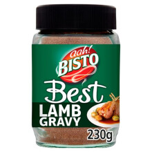 Bisto Best Lamb Gravy Granules Made with Real Meat Juice 230 g Jar Pack of 1