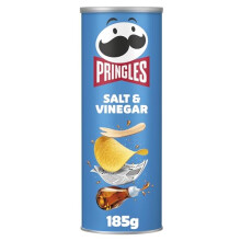 Pringles Salt Vinegar Salt and Vinegar Flea Individual Pack 1 x 185 g