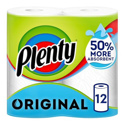 Plenty Plenty Original Kitchen Roll 12 Rolls