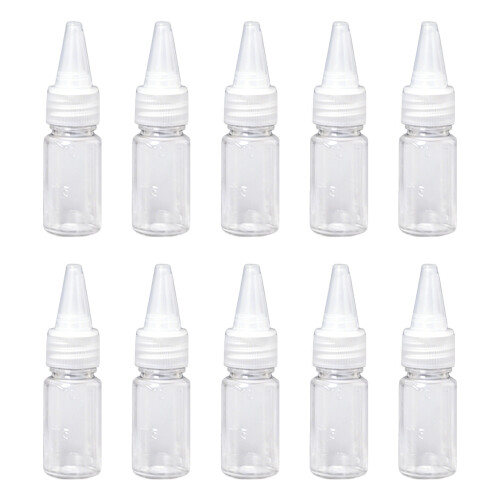 Practical Model Paint Mixing Bottle 10pcs Paint Dispenser-10ml
