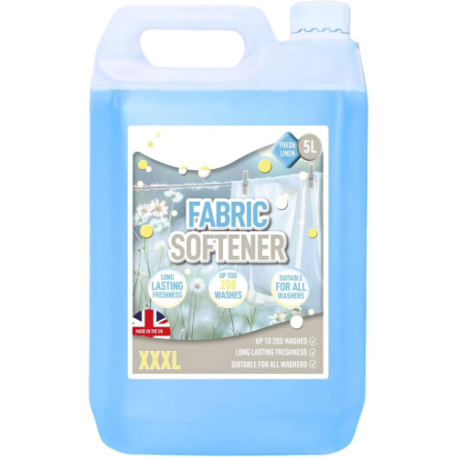 1 x 5L Fresh Linen Fabric Softener Conditioner 2