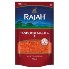 Rajah Spices Tandoori Masala Seasoning Tandoori Seasoning Powder Tandoori Rub Tandoori Marinade Tandoori Spice Mix Tandoori Curry 100G